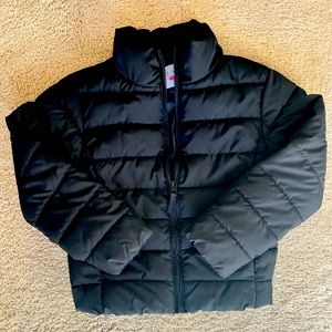 The Children’s Place black puff coat size small 5/6